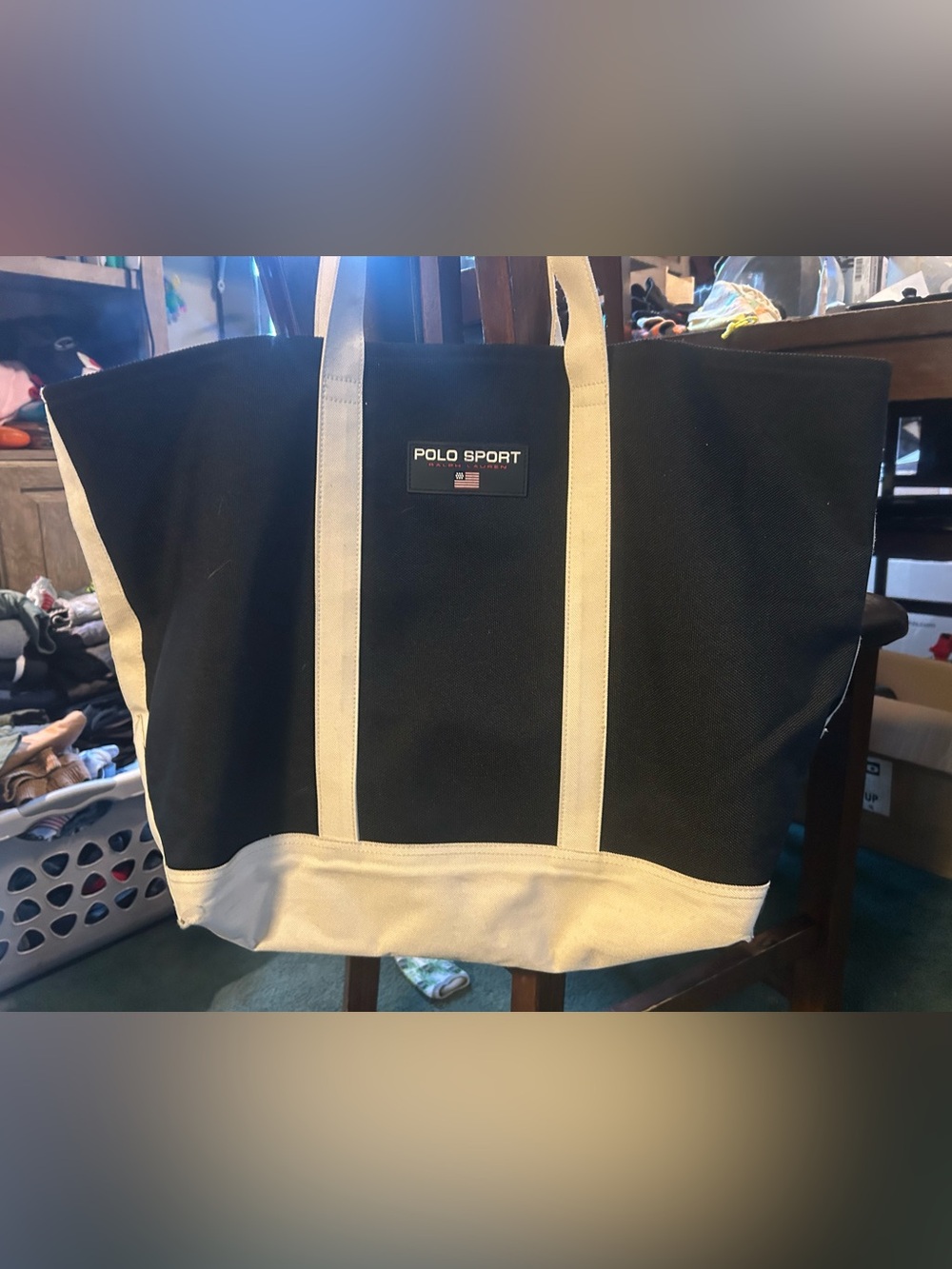 Vintage Ralph Lauren Polo Sport tote bag